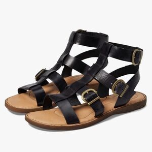 BORN Black Full Grain Leather